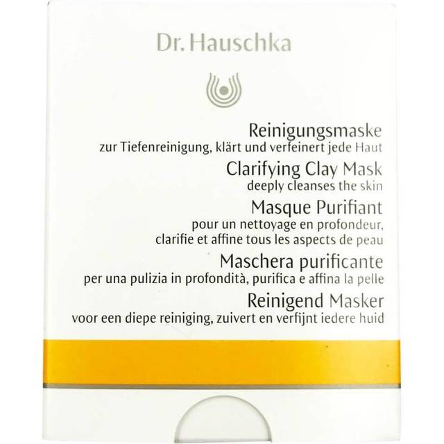 Dr. Hauschka Clarifying Clay Mask Sachet 10g (Box of 10) - Bedste lermaske - Dinskønhed.dk