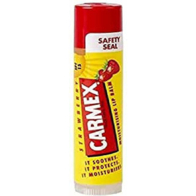 Carmex Fugtgivende læbepomade Spf15 Jordbær (4,25 g)