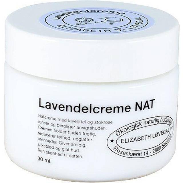 Elizabeth Løvegal Natcreme Lavendel