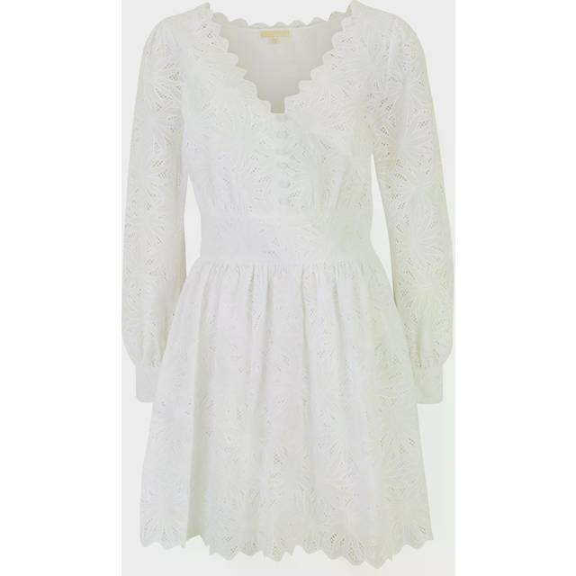Michael Kors, Klänning, Dam, L, Elegant Klänning för Kvinnor - white (L)