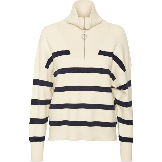 Vero Moda highneck VMSABA - Birch BLACK