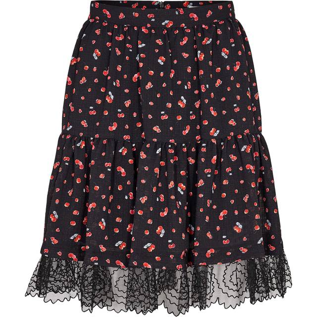 See By Chloé Woman Mini skirt Black Size 8 Polyester, Elastane, Polyamide