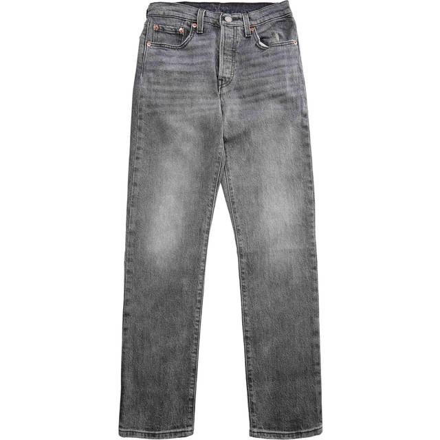 Levi's 501 Crop Straight Leg Jeans - Denim
