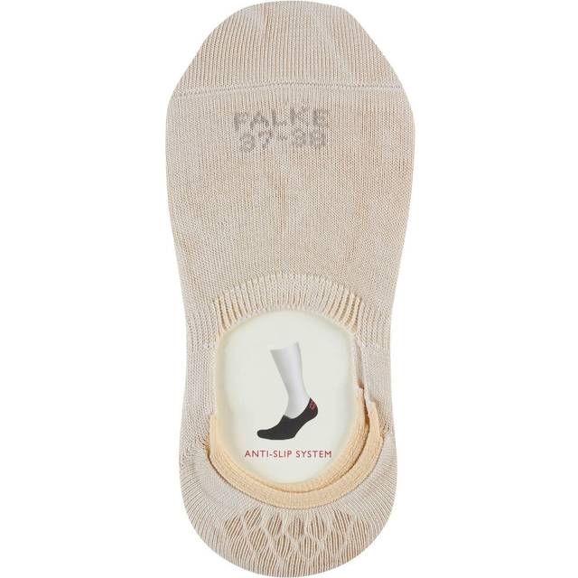 Falke Women Step No Show Socks High Cut - Beige - Strl 39/40 * Kampanj *