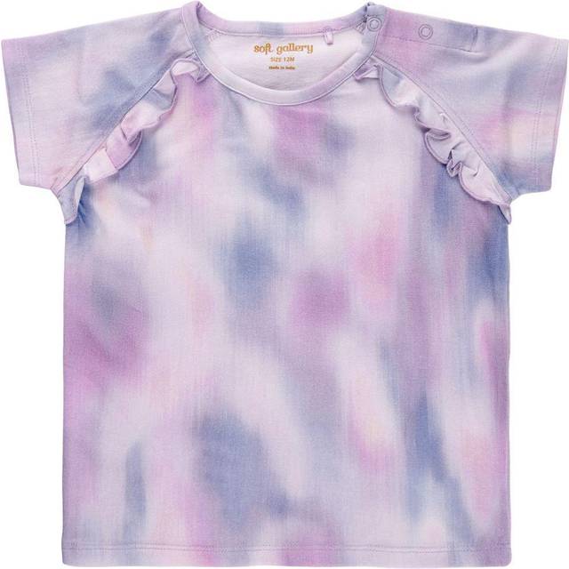 Soft Gallery T-Shirt - Jisela - Reflections - Orchid Bloom - Soft Gallery - 1 år (80) - T-shirt