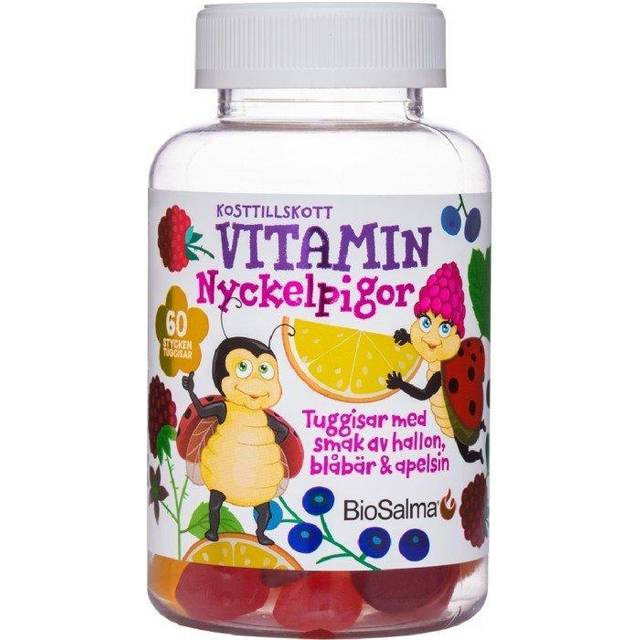 Vitamin Nyckelpigor 60ST