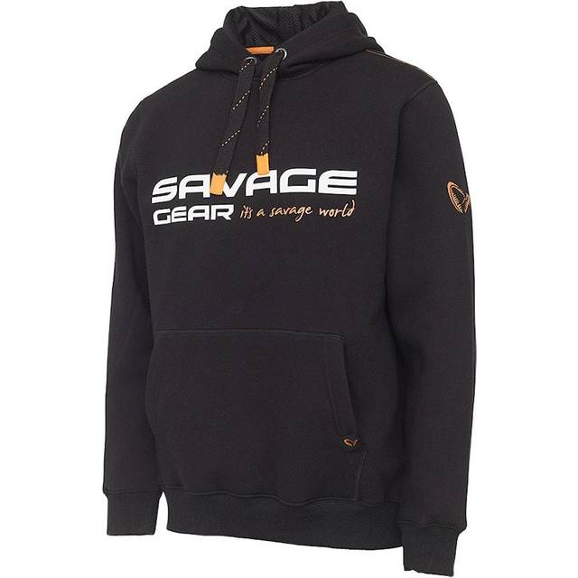 Savage Gear Cosmo Hoodie XXL Black - Svart (XXL)