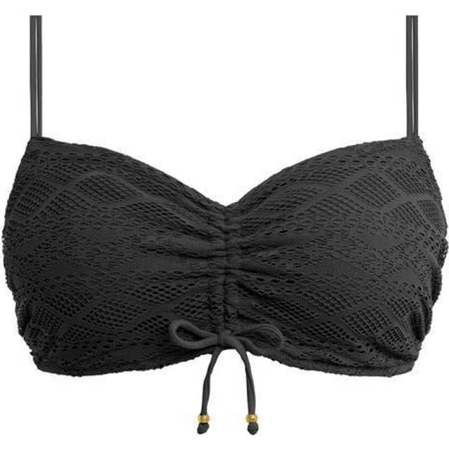 Black Sundance Underwire Bralette Bikini Top (34D)