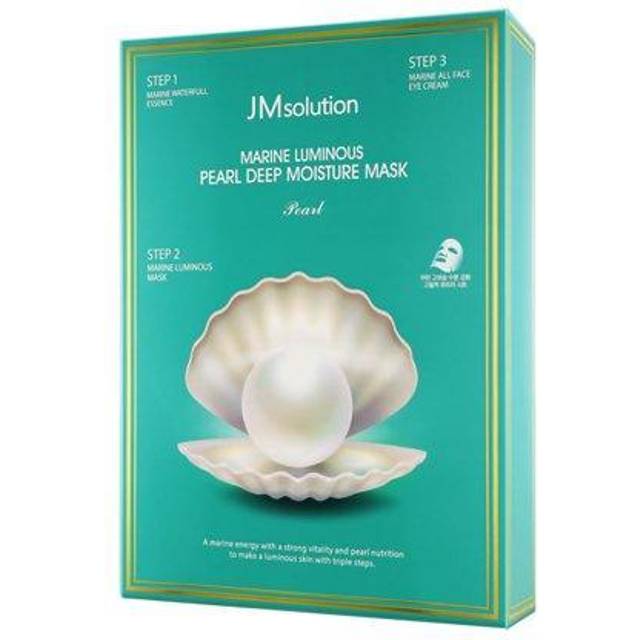 JMsolution - Marine Luminous Pearl Moisture Mask Plus - 10pc