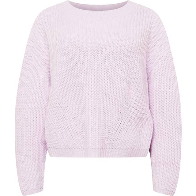 Urban Classics - Ladies Wide Oversize Soft Lilac - Pullover - purple - XL - 100% Polyacrylic,Knitwear