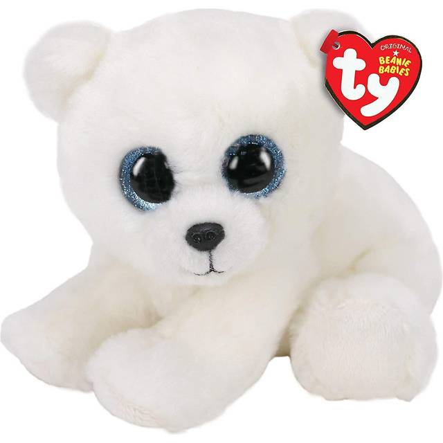 TY - Beanie Babies Isbjörn Ari 15 CM - 1 Bit