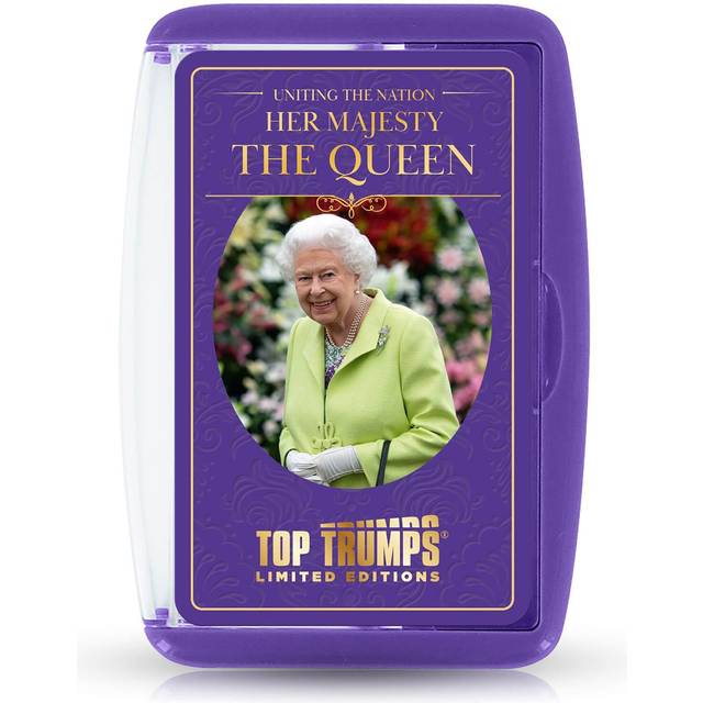 HM Queen Elizabeth II Top Trumps Limited Editions Card Game WM01646-EN1-6