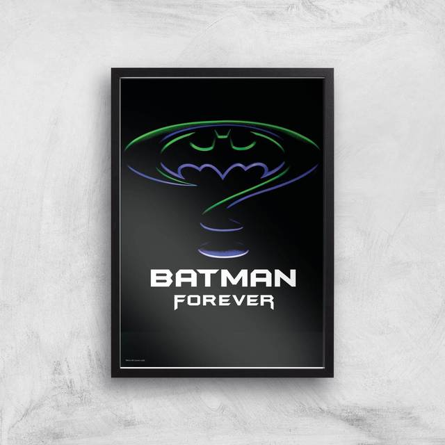 Batman Forever Giclee Art Print - A3 - Black Frame