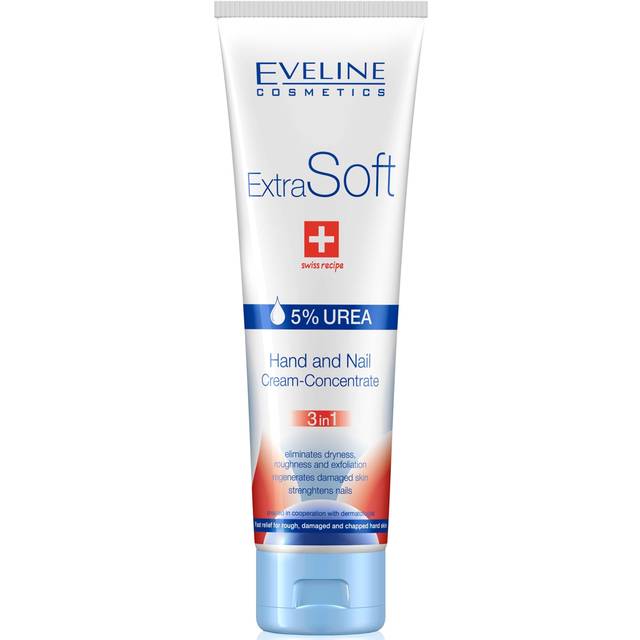 Eveline Extra Soft 5 Percent Urea 3 In 1 Hand Nail Cream 100ml