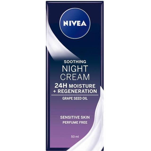 Nivea Sooth Night Cream Sensitive, 50ml