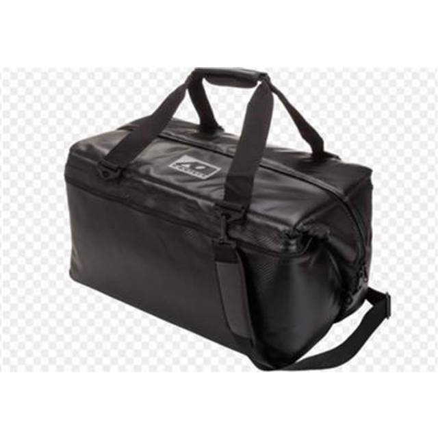AO Coolers Carbon Soft Cooler Carbon Soft Cooler Large Outdoor Use 48-Pack Bags, AOCR48BK, Black, 48-Pack Black, Bags, Capacity, [Used] black