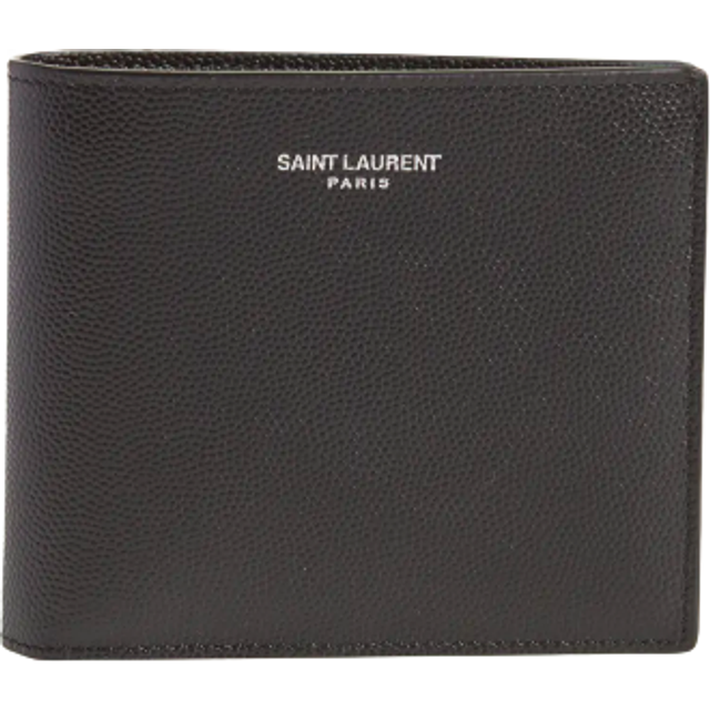 Saint Laurent Billfold Wallet in Black - Black. Size all. (all)