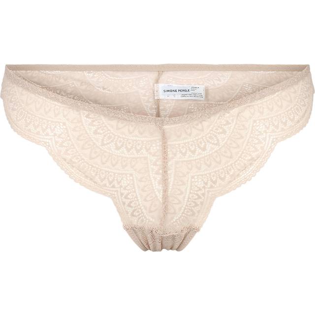 Karma Lace Tanga Briefs - PEAU ROSE - Medium