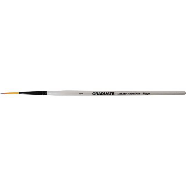 Daler Rowney Graduate Synthetic Rigger Short Handle Brush - 1