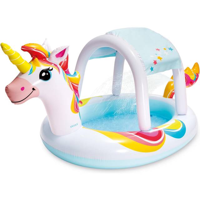 Intex Unicorn Spray Inflatable Pool, Multi