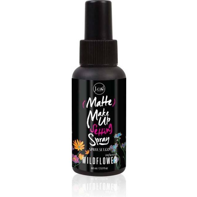 J.Cat Beauty, spray, set, go, makeup setting mist, matte finish, wildflower, 60ml (2.028oz)