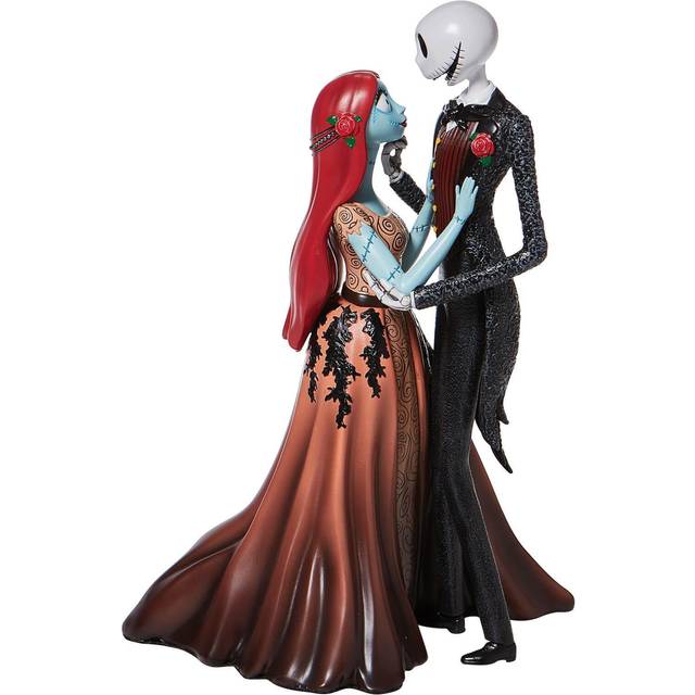 Showcase Jack and Sally Love Figurine - Multicolor (23cm H X 17cm W X 14cm D)