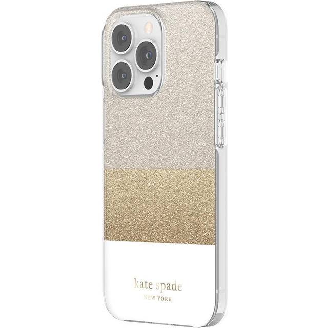 Kate spade case for iphone 13 pro glitter block range compatible