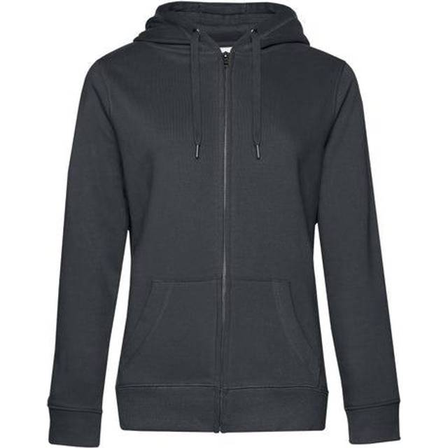(XS, Mid Grey Heather) B&C Womens/Ladies Queen Hoodie