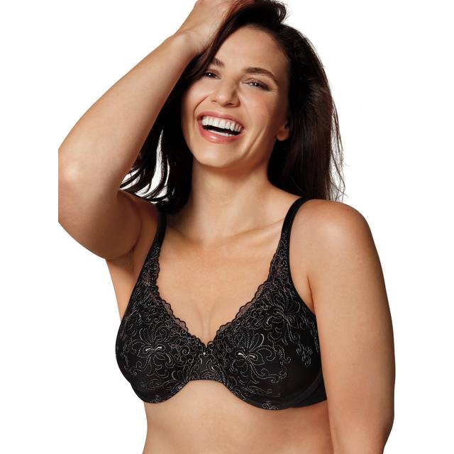 Playtex womens Love My Curves Feel Gorgeous Underwire Full Coverage Us4513 bras  Mother of Pearl/Warm Steel Combo  44DD US