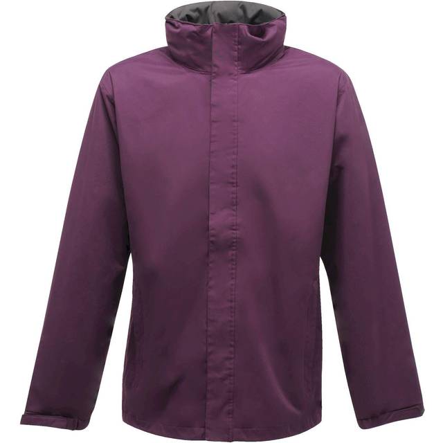 (L, Majestic Purple/Seal Grey) Regatta Mens Standout Ardmore Jacket (Waterproof & Windproof)