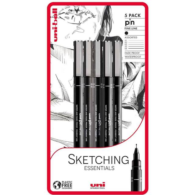 uni-ball 5 Pin Fine Line Sketching Essentials