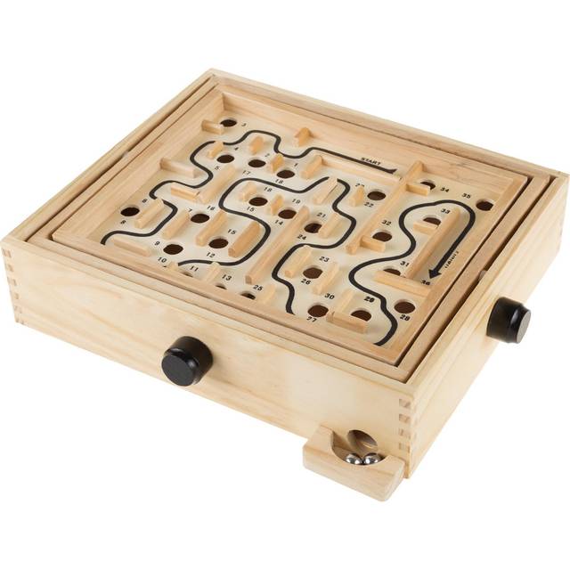 Hey Play 80-HJC93019B Labyrinth Wooden Maze Game