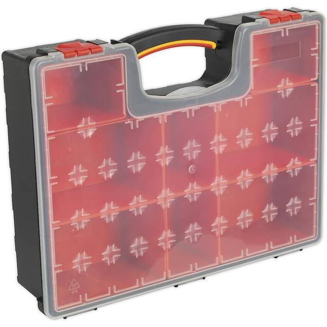 Sealey Parts Storage Case with 8 Removable Compartments
