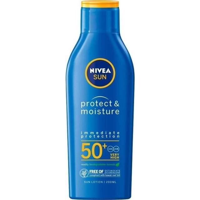 NIVEA SUN Solkräm Protect & Moisture Sun Lotion SPF50+ 200 ml - Multi