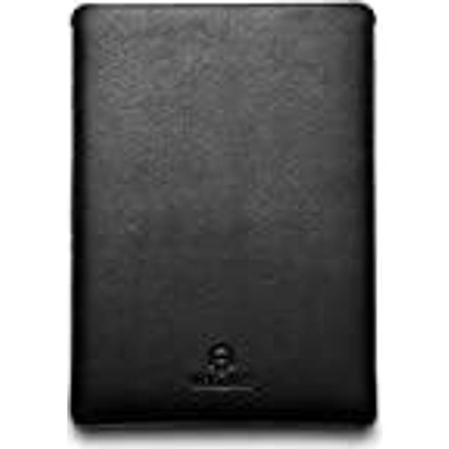 Woolnut Äkta Läder Sleeve för MacBook / Laptop 13" (315 x 220mm) - Svart