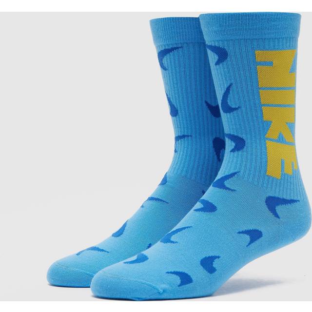 Nike Everyday Essentials Crew Logo Jacquard Athletic Mid-Calf Socks Unisex Socks Coconut-Milk DQ0788-219 M