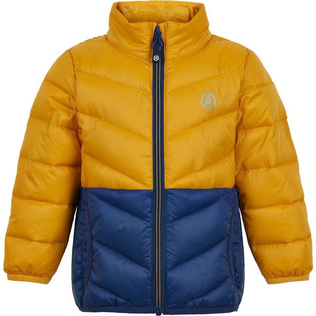 Color Kids Quiltad Packable Jacka, Mango Mojito, 86