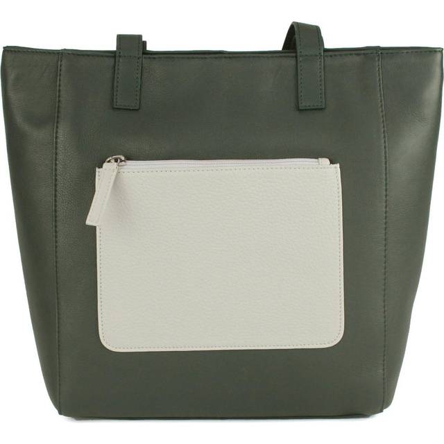 Eastern Counties Womens Polly Contrast Pocket Tote Bag