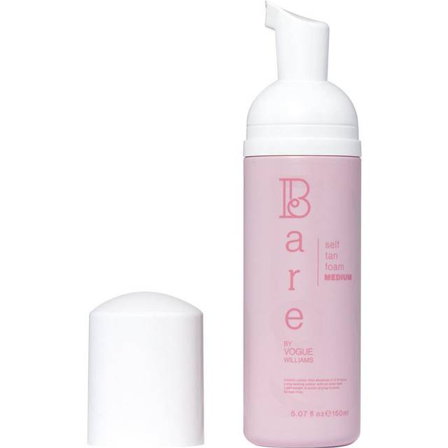 - Medium Tan Self-Tanning Foam - Suitable for All Skin Types - Self Tanner for Face & Body - Long-Lasting Fake Tan -
