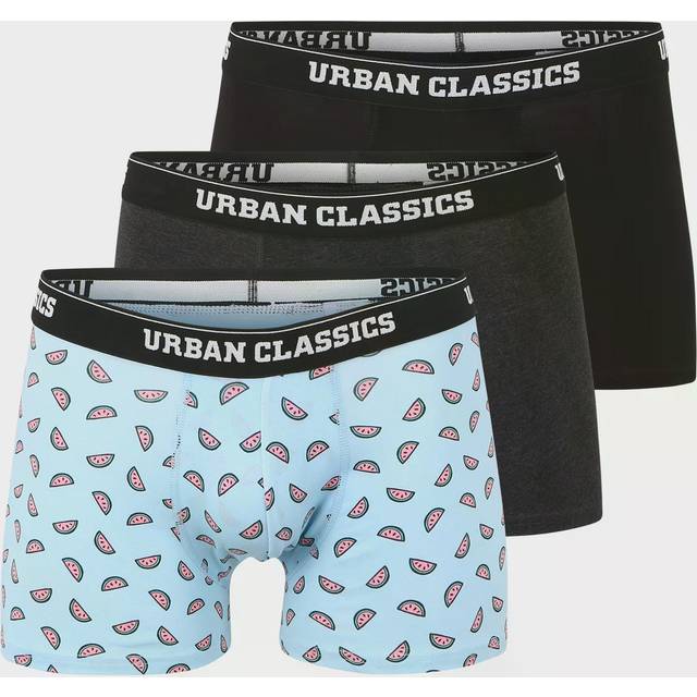 Urban Classics herr Boxershorts , Melon Aop+cha+blk, 5XL