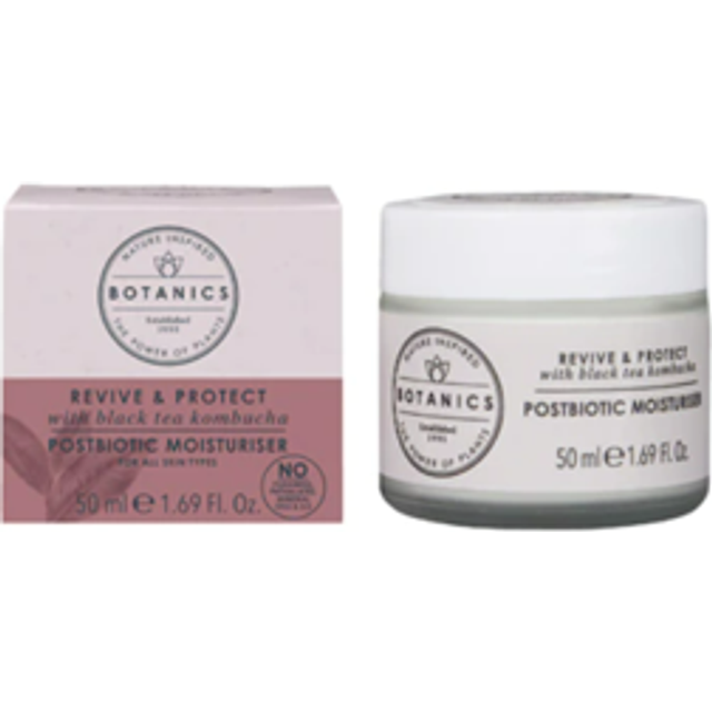 Botanics Revive & Protect Postbiotic Face Moisturiser 50ml