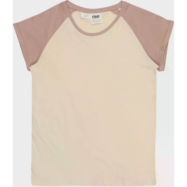 Urban Classics Kids UC Girls Contrast Raglan Tee Beige / 134/140 T-shirt