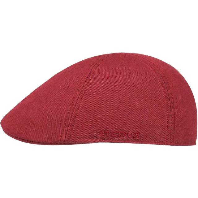 Texas Sun Protection Flat Cap by Stetson - bordeaux - L (58-59 cm)