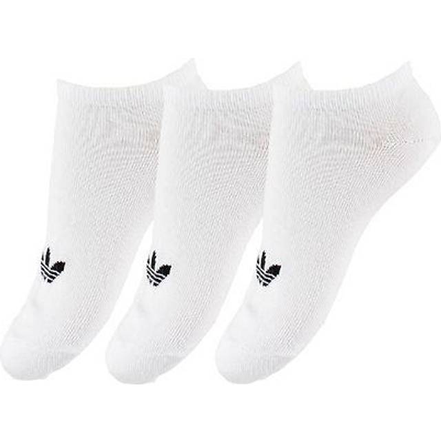 adidas Trefoil Liner Socks 3-Pack White 43-46 (43-46)