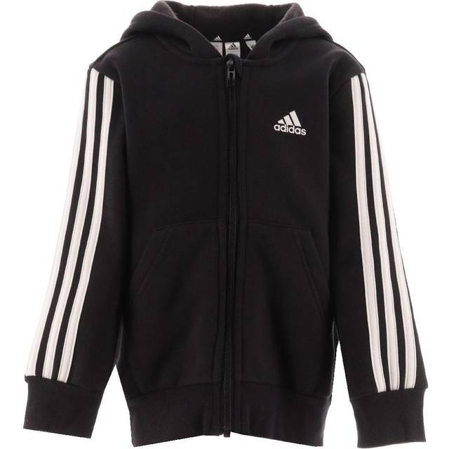 adidas Sport Performance - Huvtröja LK 3S Zip Hoody - Svart