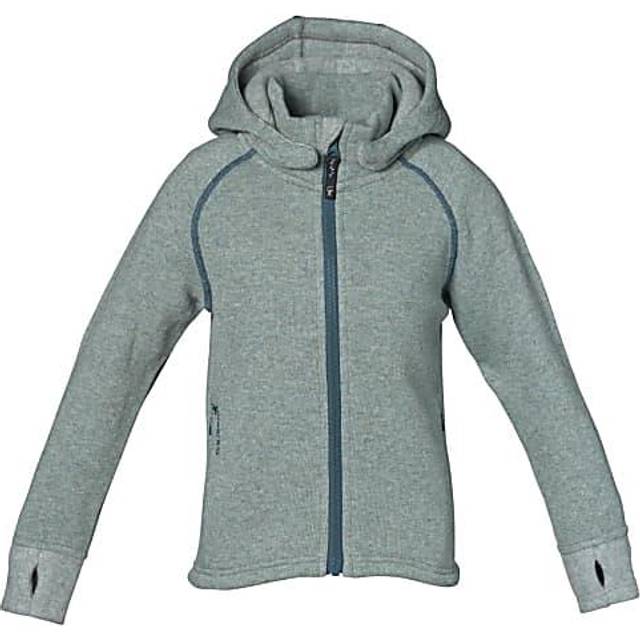 Isbjörn Kid's Shaun Hoodie Yllejacka Barn Storlek 110/116 Färg turkos