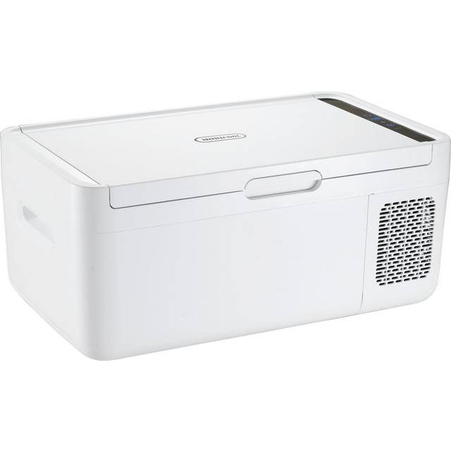 Mobicool MCG15 - Bärbart kylskåp - bredd: 58.7 cm - djup: 34.4 cm - höjd: 26.1 cm - 15 liter - Klass B - vit