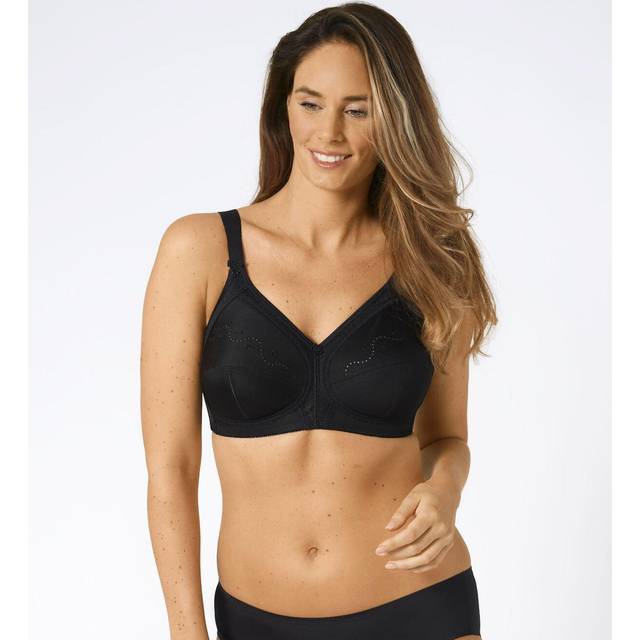 Triumph dam Doreen + Cotton 01 n Bygelfri BH, Beige (Skin 0026), 110C