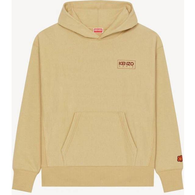 Kenzo, Sweatshirts & Hoodies, Herr, M, Bomull, Oversized Hoodie - brown (M)