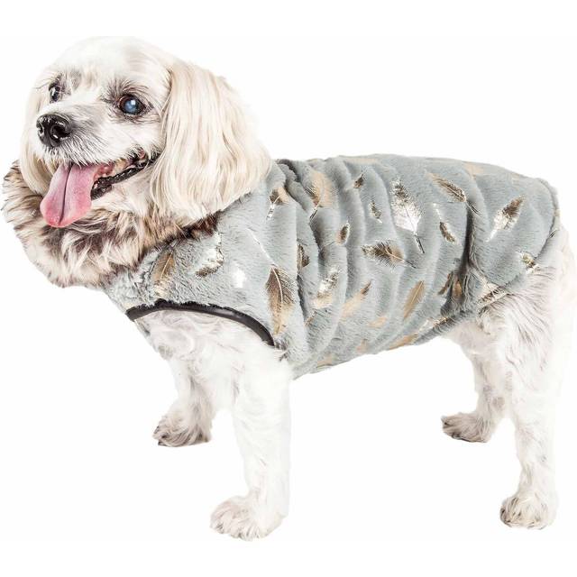 Pet Life Luxe Gold Wagger Dog Coat